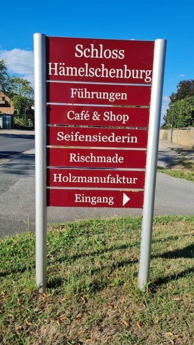 Schoene Ferienwohnung T&N Im Weserbergland Emmerthal Exteriör bild